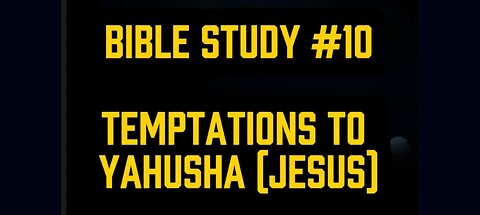 Good Morning, Humans! 🪴 Bible Study #10: Jesus’s Temptations By Satan 📖 #ASL #signlanguage