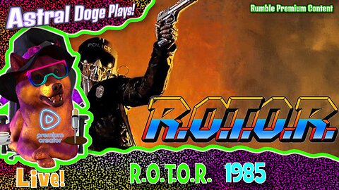 R.O.T.O.R. (1987) ~RUMBLE PREMIUM!~ Monday Movie Feature