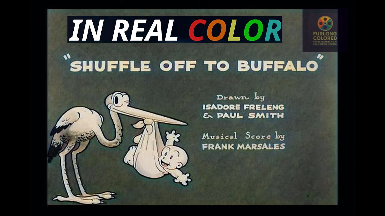👶 Shuffle Off to Buffalo (1933) — In Real Color