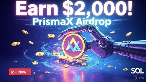PrismaX Airdrop Guide: Earn Up to $2,000 in Free Tokens!