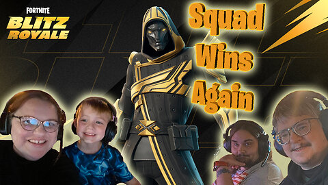 Squad Wins Again! in Fortnite Blitz Royale (Just The Win)