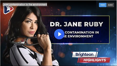 Lead contamination in the environment