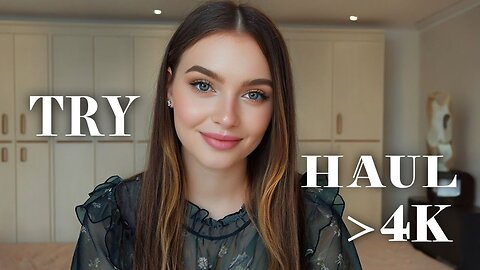 See Everything Transparent Dress (4K) | Transparent Lingerie & Micro Bikini Try-On Haul 2025
