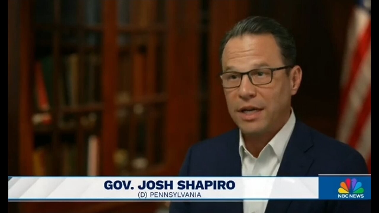 Gov Shapiro: I Told Biden He Couldn't Beat Trump