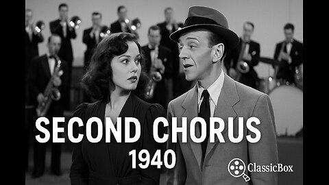 SECOND CHORUS (1940) | Full Movie | Fred Astaire & Burgess Meredith | Classic Musical Comedy