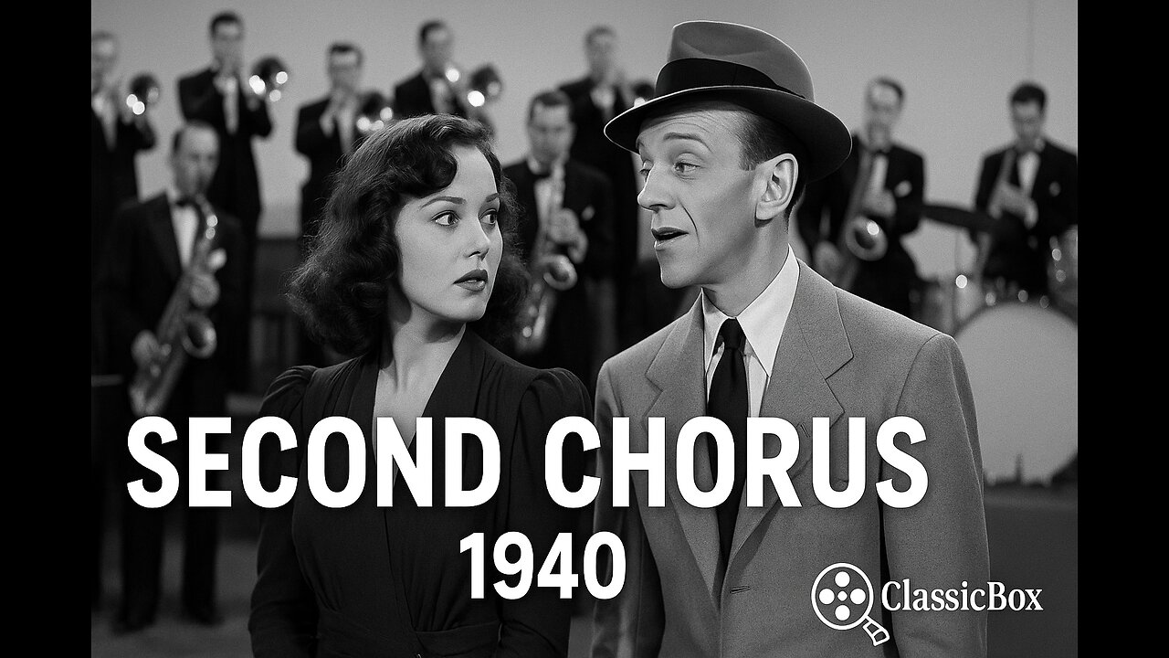 SECOND CHORUS (1940) | Full Movie | Fred Astaire & Burgess Meredith | Classic Musical Comedy