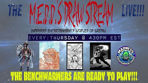 The M.E.D.D.’s Draw Stream, Network Debut 8-14-25