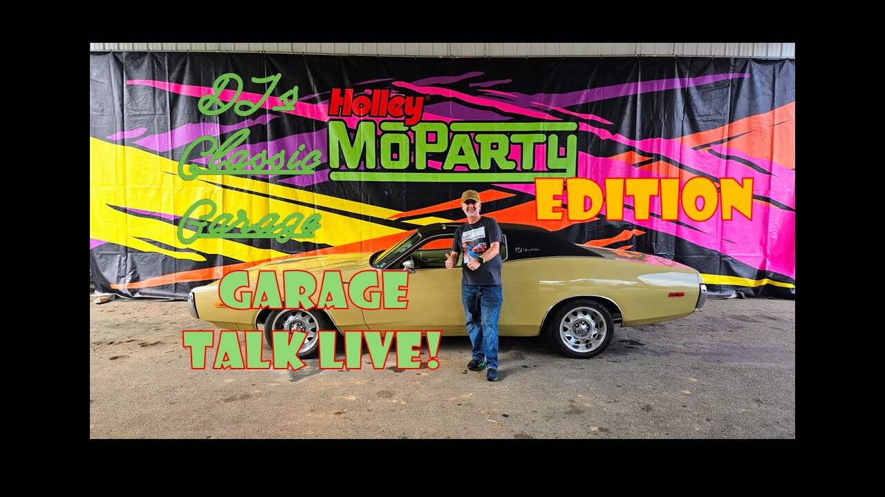 Special Garage Talk LIVE! FRIDAY #MOPARTY Edition