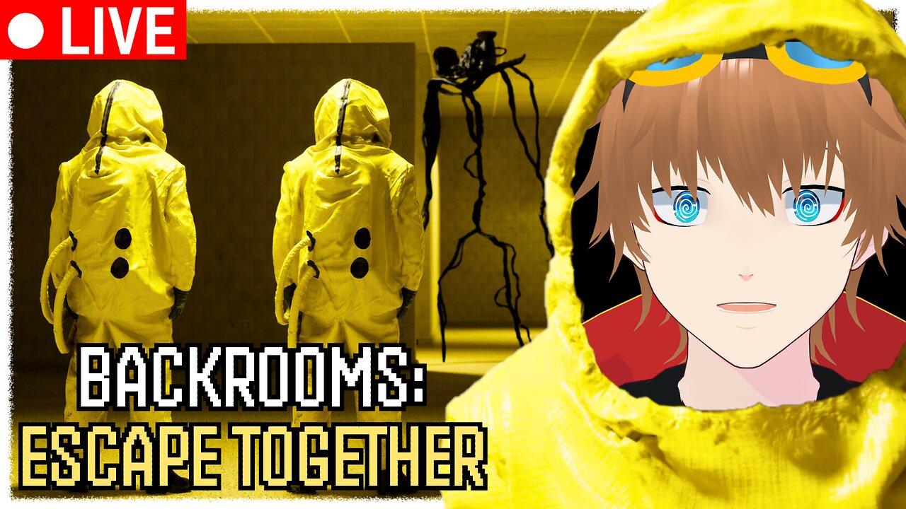 【Backrooms: Escape Together】Escaping May Be...【✩VTUBER】