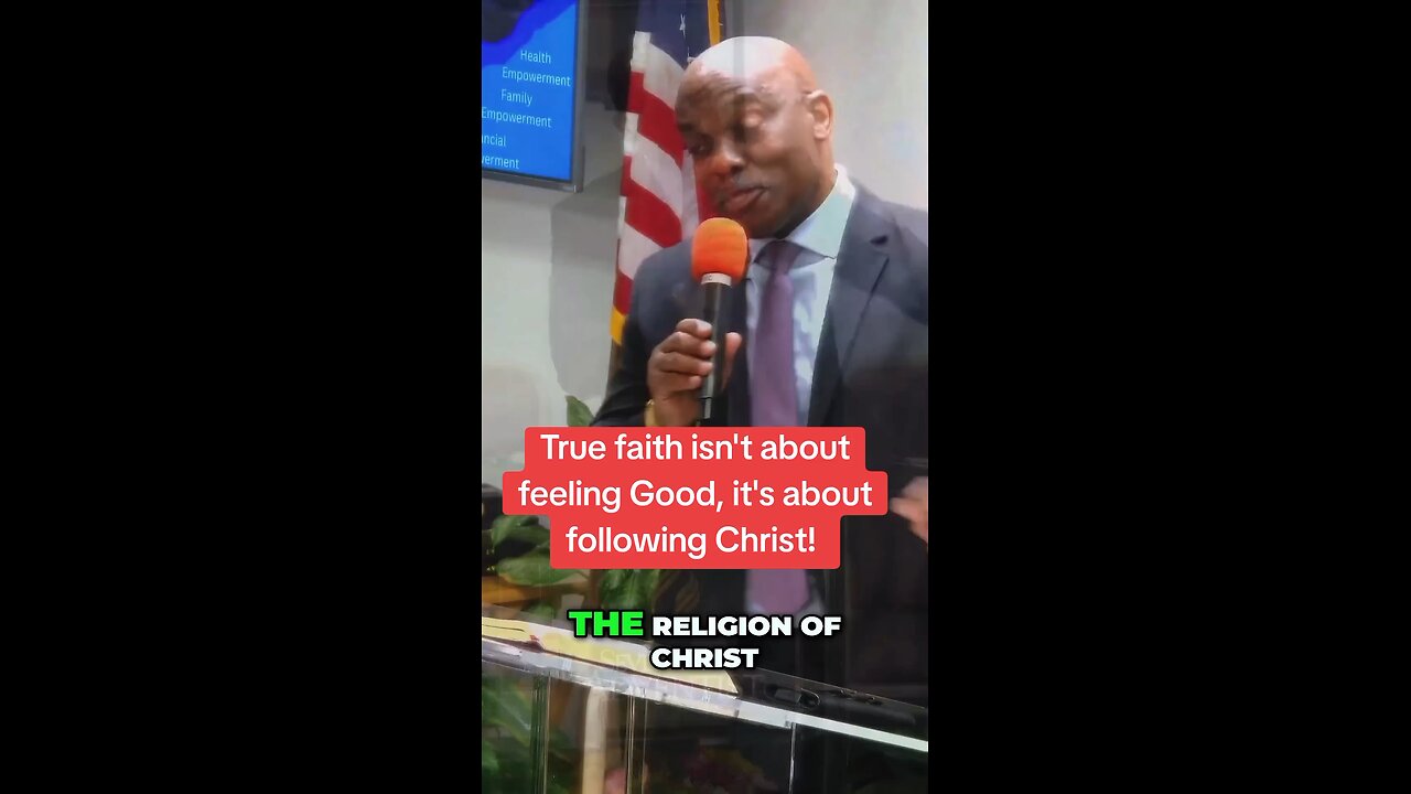 True faith is about following God not feeling good!