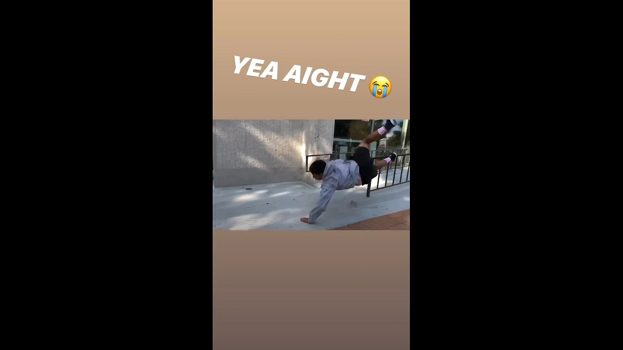 Skater vs Handrail Gone Wrong!