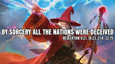 BY SORCERY ALL THE NATIONS WERE DECEIVED