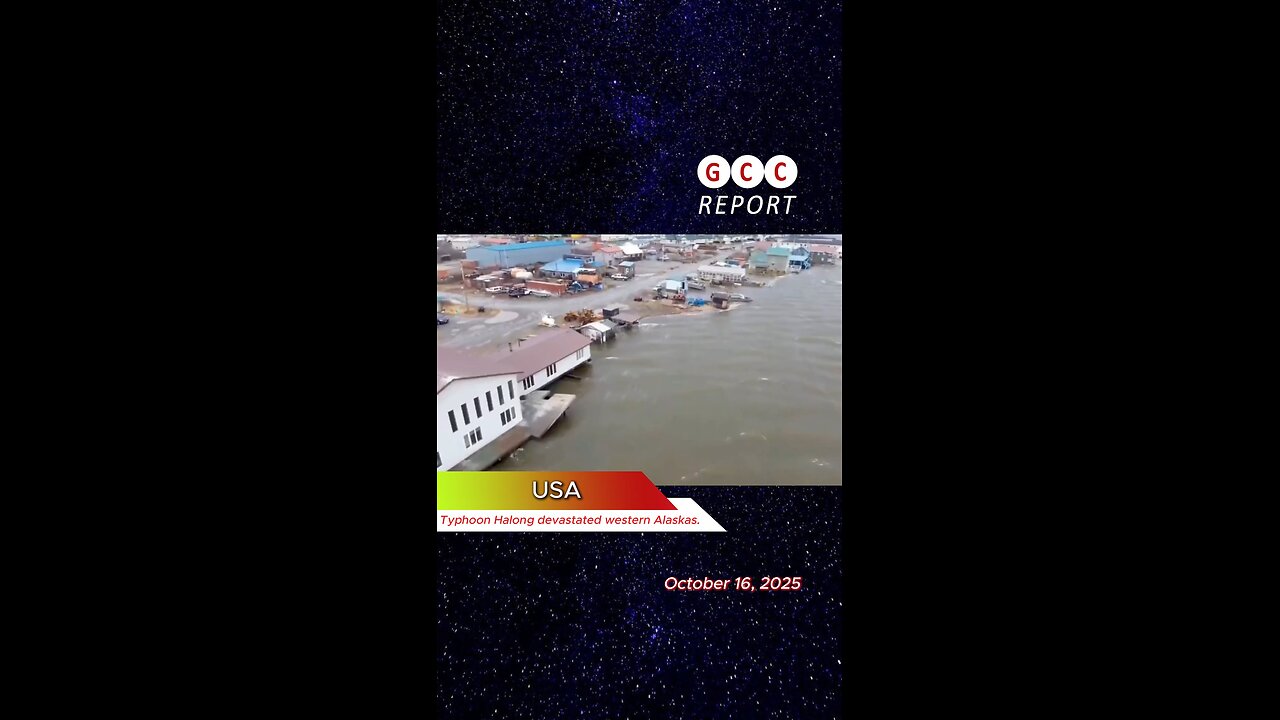 #USA #Alaska #TyphoonHalong #flood #RedCross #weather #climate #destruction #anomaly #climatechange