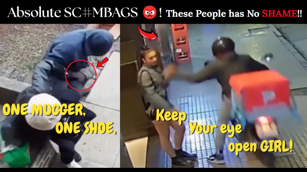 Caught in 4K: Absolute Scumbags Doing Sick Stuff