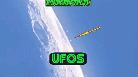 UFOs Flying Over And Into The Moon!?