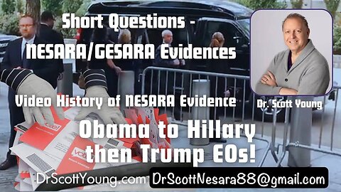 Video History of NESARA Evidence Obama to Hillary then Trump EOs