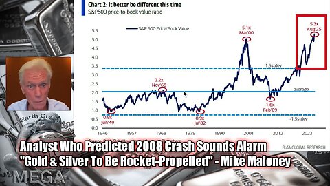 Analyst Who Predicted 2008 Crash Sounds Alarm "Gold & Silver To Be Rocket-Propelled" - Mike Maloney