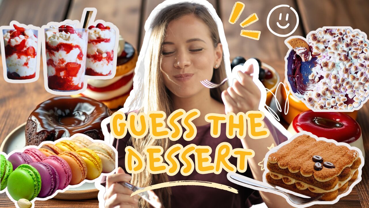 Guess the Dessert Quiz 2025 🍰 | Can You Name Them All?