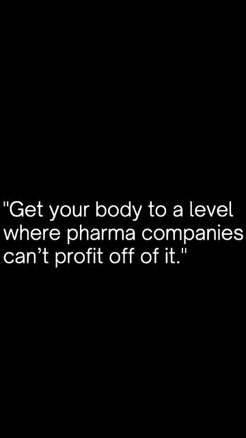 Food in America is poison...