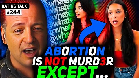 Andrew STORMS the Panel to SHATTER Brainwashed College Feminist INSANE Abortion Take LIVE