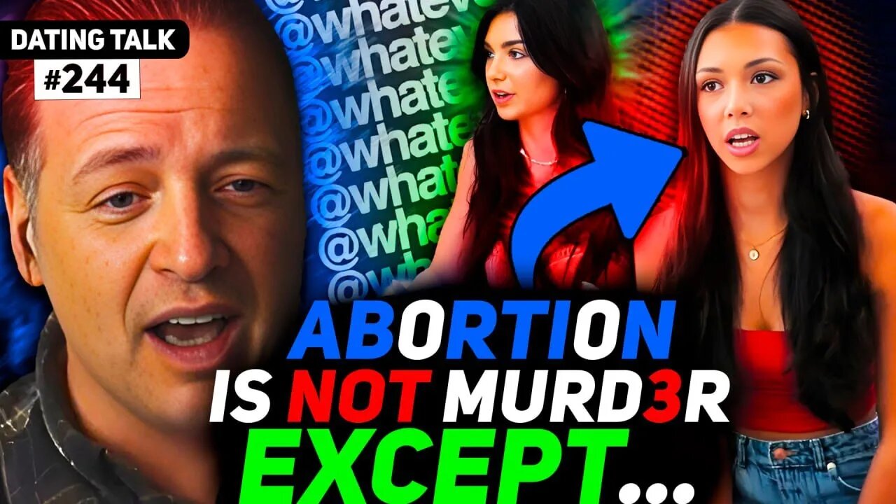 Andrew STORMS the Panel to SHATTER Brainwashed College Feminist INSANE Abortion Take LIVE