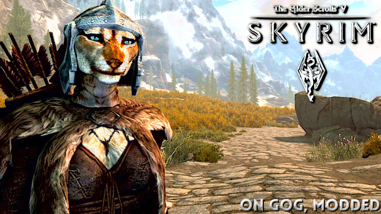 A Khajiit Explores Skyrim - 01 - Never Follow A Mercenary