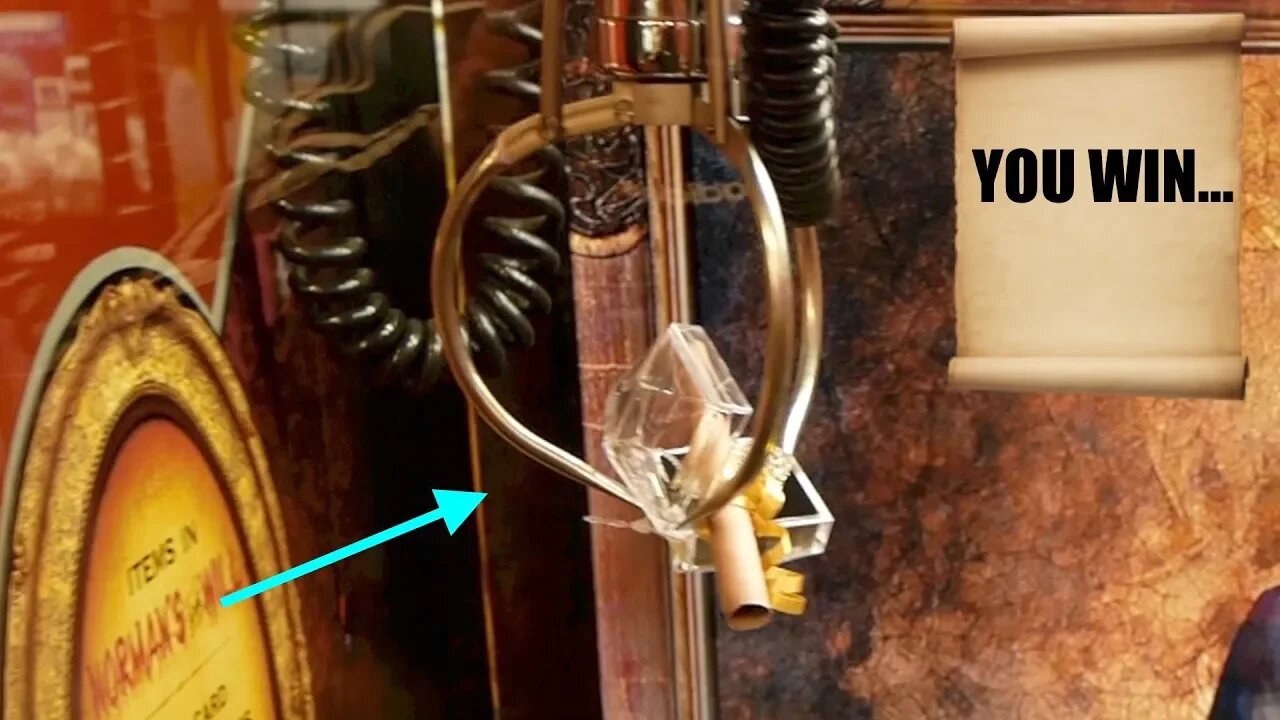 WON A MYSTERY SCROLL FROM THE CLAW MACHINE!