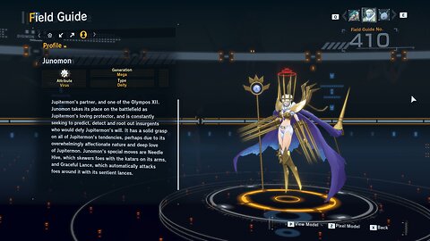 junomon all digivolution/de-digivolution/profile Digimon Story Time Stranger