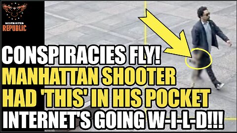 Conspiracies Fly! Manhattan Shooter Had ‘THIS’ In His Pocket… Internet’s Going Wild!