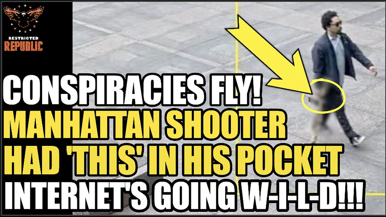 Conspiracies Fly! Manhattan Shooter Had ‘THIS’ In His Pocket… Internet’s Going Wild!