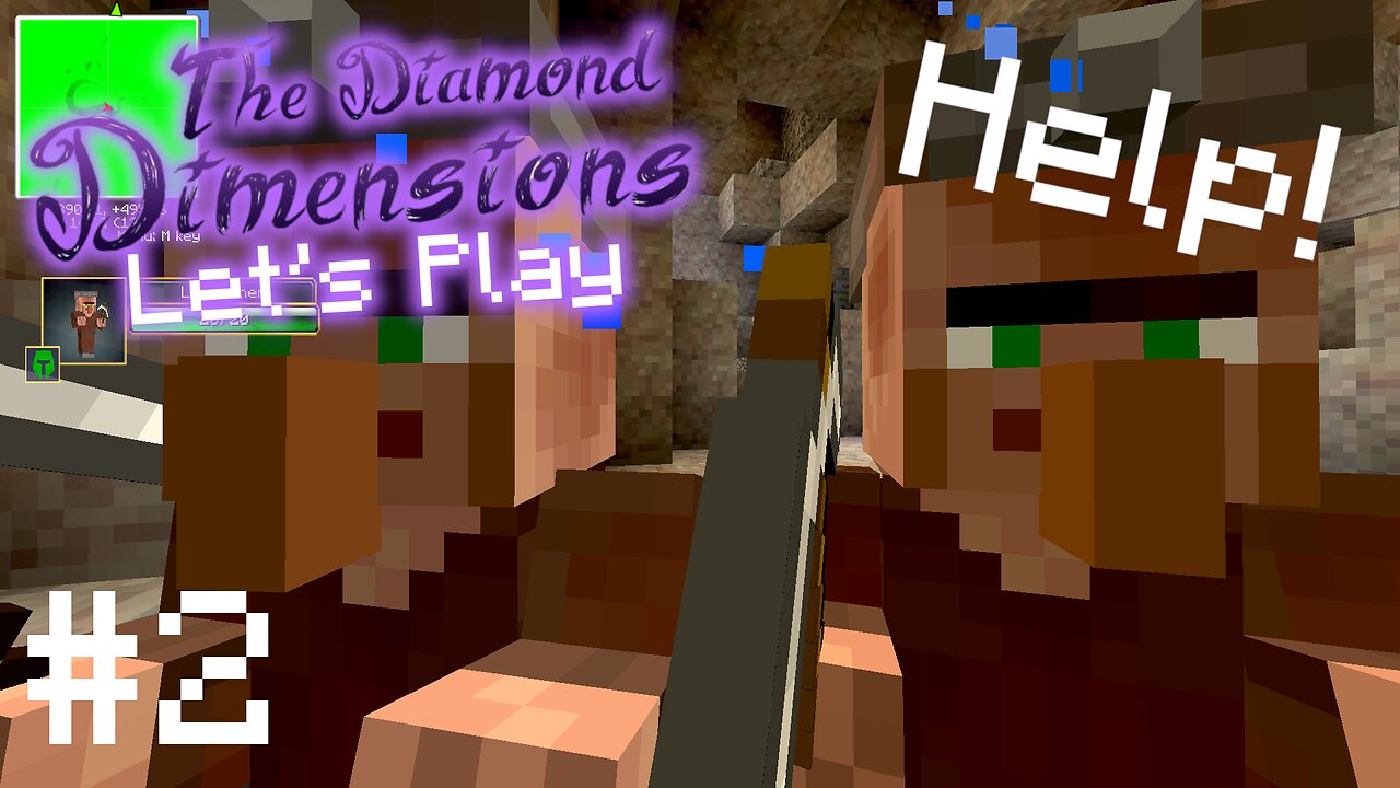 The Diamond Dimensions Modpack | Iron & Saving Lives! | #2