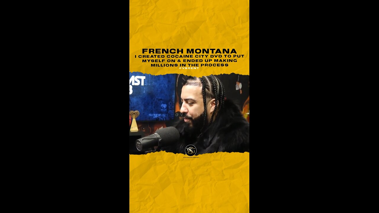 I created Cocaine City DVD to put myself on & the ended up making millions in the process