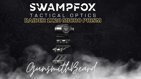 SWAMPFOX Tactical Optics: RAIDER 1x20mm Micro Prism