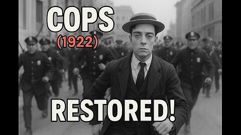 Buster Keaton COPS (1922) Highlights ~ Silent Comedy Masterpiece [Meticulously Restored]
