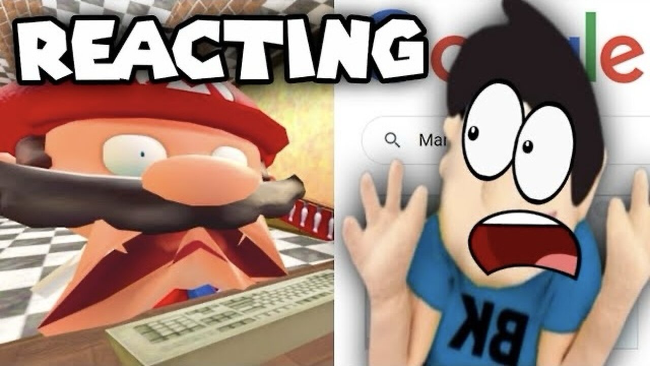 Braydon Reacts To Mario Google’s Himself!