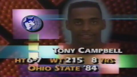 Tony Campbell 30 Pts, Doug West 20 Pts Vs. Nuggets, 1991-92.
