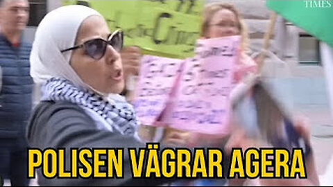Palestinahäxan attackerar.