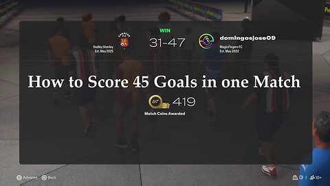 HOW TO SCORE 45 GOALS IN 1 GAME - Squad Battles Speed Run FC 25