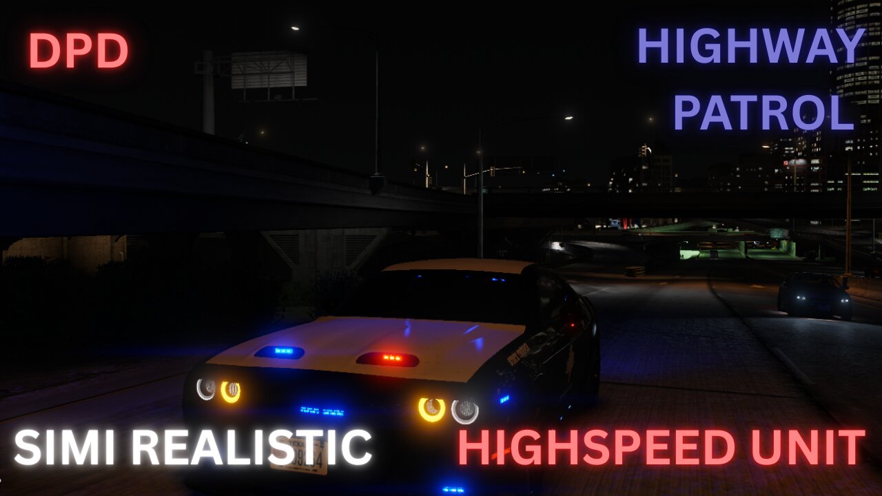 Texas DPS Highway Patrol | Dodge Challenger Speed Unit on the Hunt