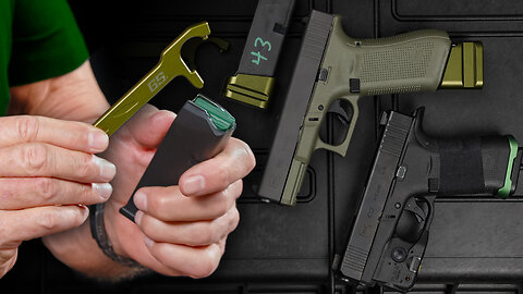 Limited Edition Green Glock Parts and Pieces