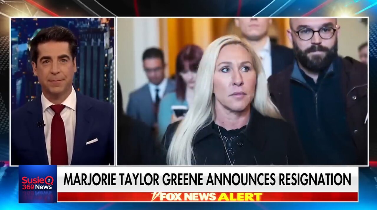 Rep. Marjorie Taylor Greene resigns from Congress