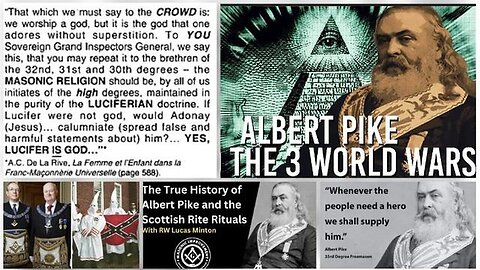 "Unveiling the Prophecies: Albert Pike's Scottish Rite & The Implications for World War III"