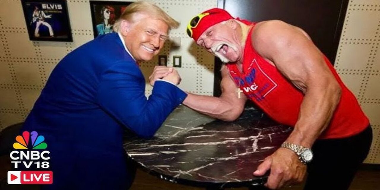 Trump Pays Tribute to Hulk Hogan After Tragic Death