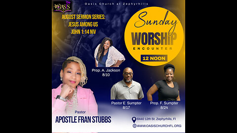 Oasis Church Worship Encounter