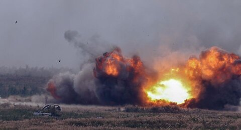 Oto koniec. Biełousow znalazł klucz do twierdzy Kramatorsk: w ciągu godziny wybuchło ponad 40 bomb.