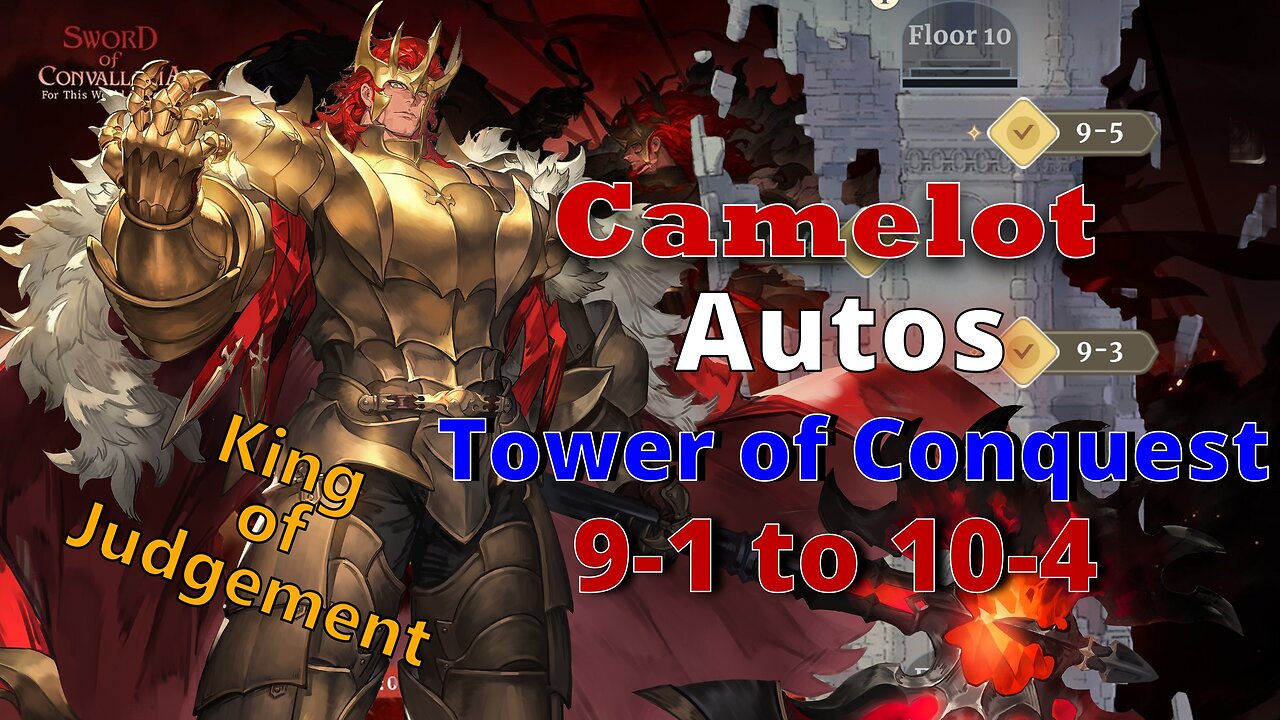 Camelot Solo Autos Trial of the Tower 9-1 to 10-4