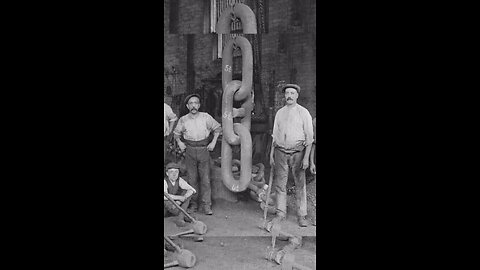 Forging Titanic’s Anchor Chain at Hingley & Sons, 1909 ⚓🔥