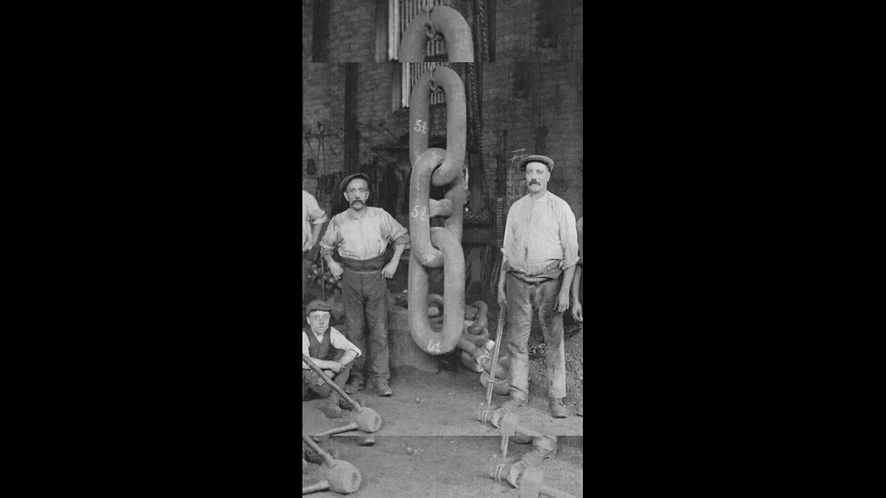 Forging Titanic’s Anchor Chain at Hingley & Sons, 1909 ⚓🔥