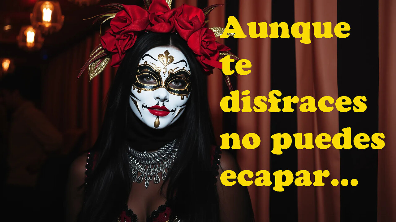 Aunque te disfrases no puedes escapar de la justicia