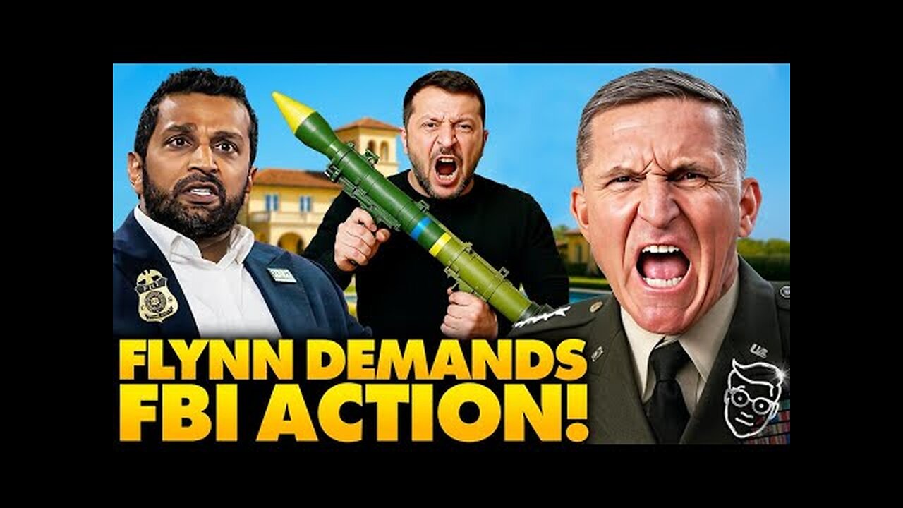 BOMBSHELL: Gen. Flynn Reveals Ukraine KNEW About Assassination Attempt on Trump, DEMANDS FBI Act NOW